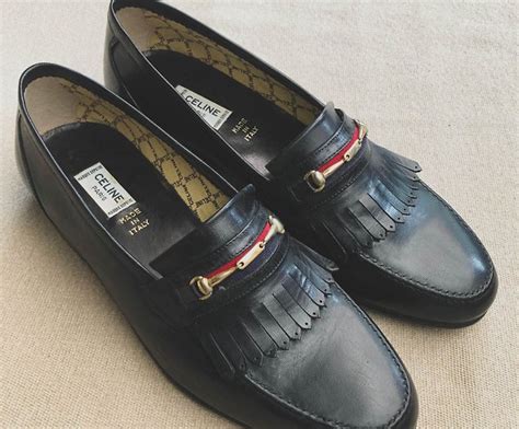 vintage celine loafers|vintage celine shoes.